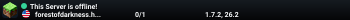 This Server is offline!