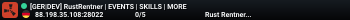 [GER|DEV] RustRentner | EVENTS | SKILLS | MORE