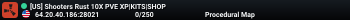 [US] Shooters Rust 10X PVE XP|KITS|SHOP
