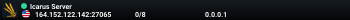 Icarus Server