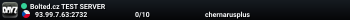 Bolted.cz TEST SERVER