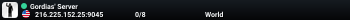 Gordias' Server