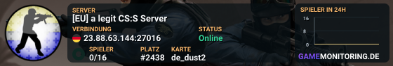 [EU] a legit CS:S Server