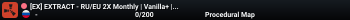 [EX] EXTRACT - RU/EU 2X Monthly | Vanilla+ | MAX 3 |
