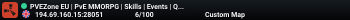 PVEZone EU | PvE MMORPG | Skills | Events | Quests | Raids | No