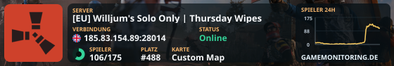 [EU] Willjum's Solo Only | Thursday Wipes