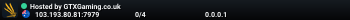 Hosted by GTXGaming.co.uk