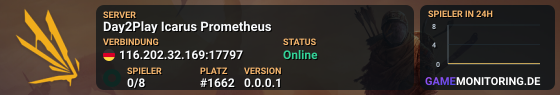 Day2Play Icarus Prometheus