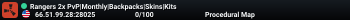 Rangers 2x PvP|Monthly|Backpacks|Skins|Kits