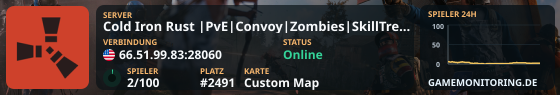 Cold Iron Rust |PvE|Convoy|Zombies|SkillTree|Purge|RaidBases|