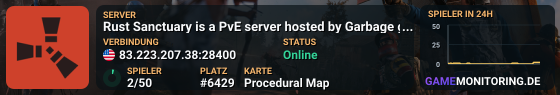 Rust Sanctuary: A PvE Server