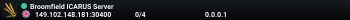 Broomfield ICARUS Server