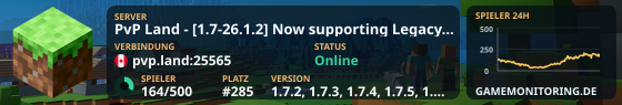 PvP Land - [1.7-26.1.2] Now supporting Legacy & Modern Combat!