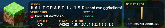 ＫＡＬＩＣＲＡＦＴ １．１９ Discord dsc.gg/kalicraft