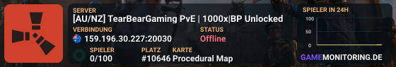 [AU/NZ] TearBearGaming PvE  | 1000x|BP Unlocked