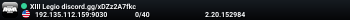 XIII Legio discord.gg/xDZz2A7fkc