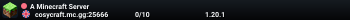A Minecraft Server