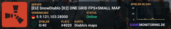 [EU] SnowDiablo [X2] ONE GRID FPS+SMALL MAP