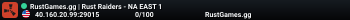RustGames.gg | Rust Raiders - NA EAST 1