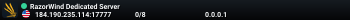 RazorWind Dedicated Server