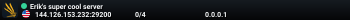 Erik's super cool server