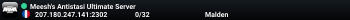 Meesh's Antistasi Ultimate Server