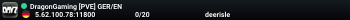 DragonGaming [PVE] GER/EN