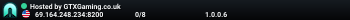 Hosted by GTXGaming.co.uk