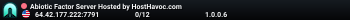 Abiotic Factor  Server Hosted by HostHavoc.com