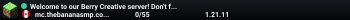 Welcome to our Berry Creative server! Don't forget your hard hat!