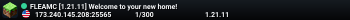 FLEAMC [1.21.11] Welcome to your new home!