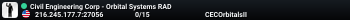 Civil Engineering Corp - Orbital Systems RAD