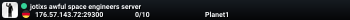 jotixs awful space engineers server