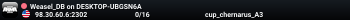 Weasel_DB on DESKTOP-UBGSN6A