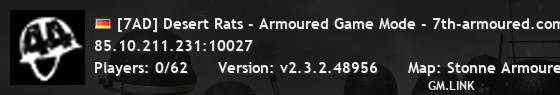 [7AD] Desert Rats - Armoured Game Mode - 7th-armoured.com