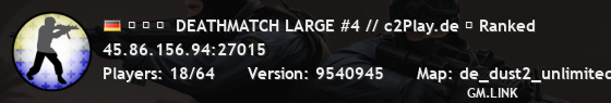 ▅ ▆ ▇  DEATHMATCH LARGE #4 // c2Play.de ★ Ranked