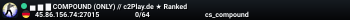 ▅ ▆ ▇  COMPOUND (ONLY) // c2Play.de ★ Ranked