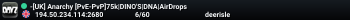 -[UK] Anarchy [PvE-PvP]75k|DINO'S|DNA|AirDrops