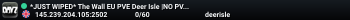 *JUST WIPED* The Wall EU PVE Deer Isle |NO PVP|PVE ONLY|Quests|