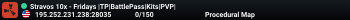 Stravos 10x - Fridays |TP|BattlePass|Kits|PVP|