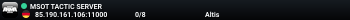 MSOT TACTIC SERVER
