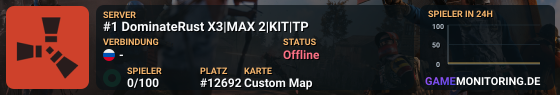 #1 DominateRust X3|MAX 2|KIT|TP