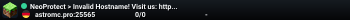 NeoProtect > Invalid Hostname! Visit us: https://neoprotect.net
