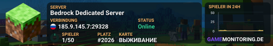 Bedrock Dedicated Server