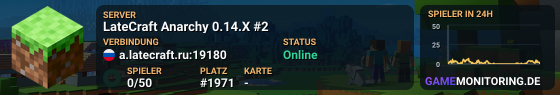 LateCraft Anarchy 0.14.X #2