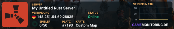 My Untitled Rust Server