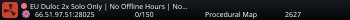 EU Duloc 2x Solo Only | No Offline Hours | No BP Wipes|