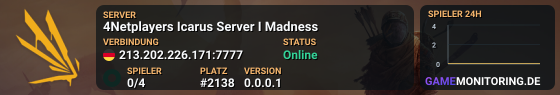4Netplayers Icarus Server I Madness