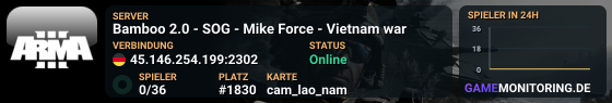 Bamboo 2.0 - SOG - Mike Force - Vietnam war