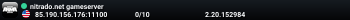 nitrado.net gameserver